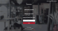 Desktop Screenshot of gamiani.com